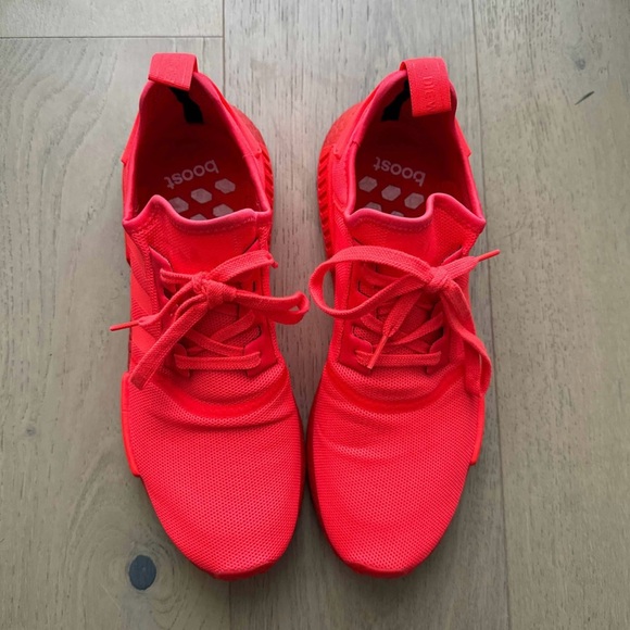 Men’s Adidas NMD_R1 Solar Red Shoes - Picture 2 of 7